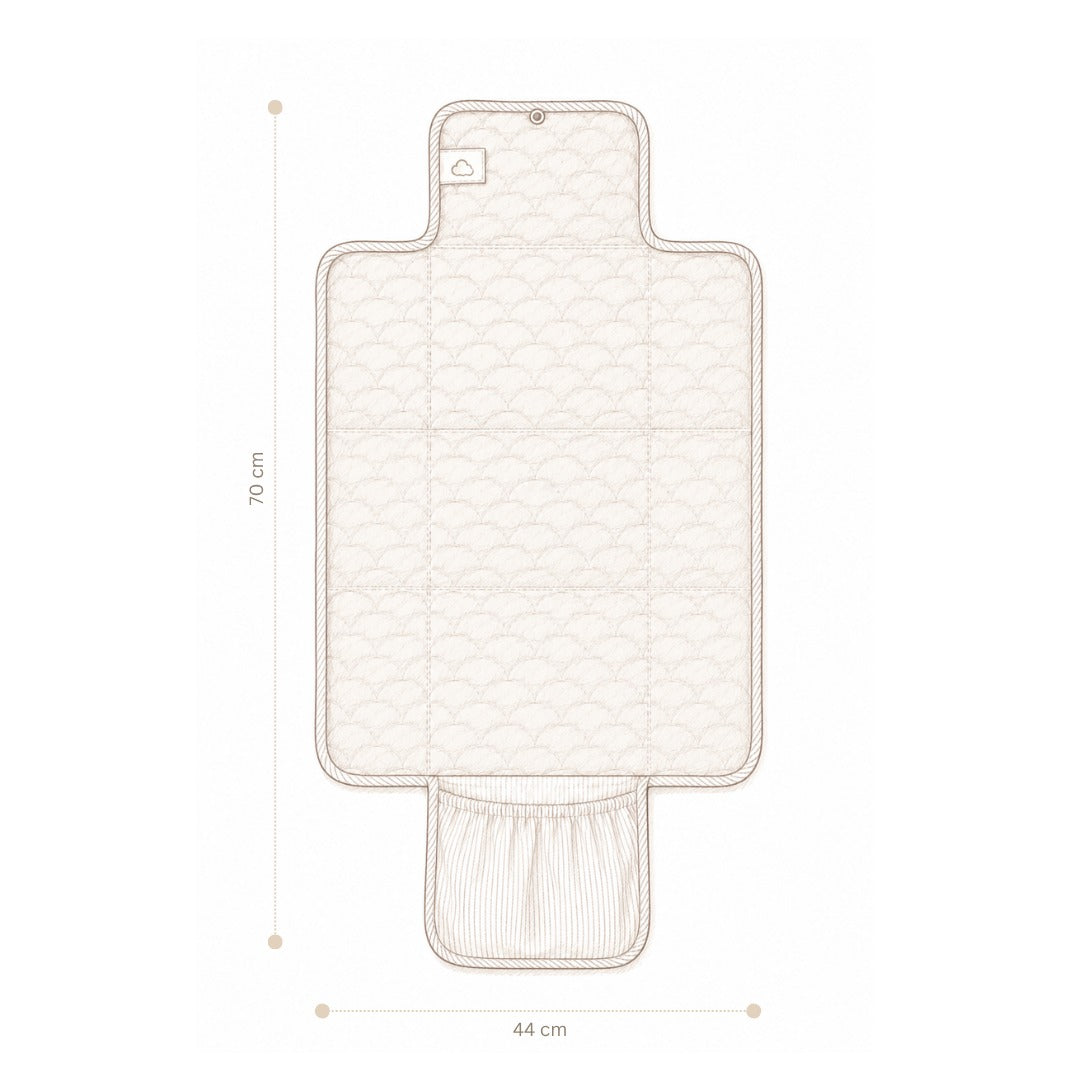 Cam Cam Copenhagen® Quilted Changing Mat OCS Woodland – slika 5