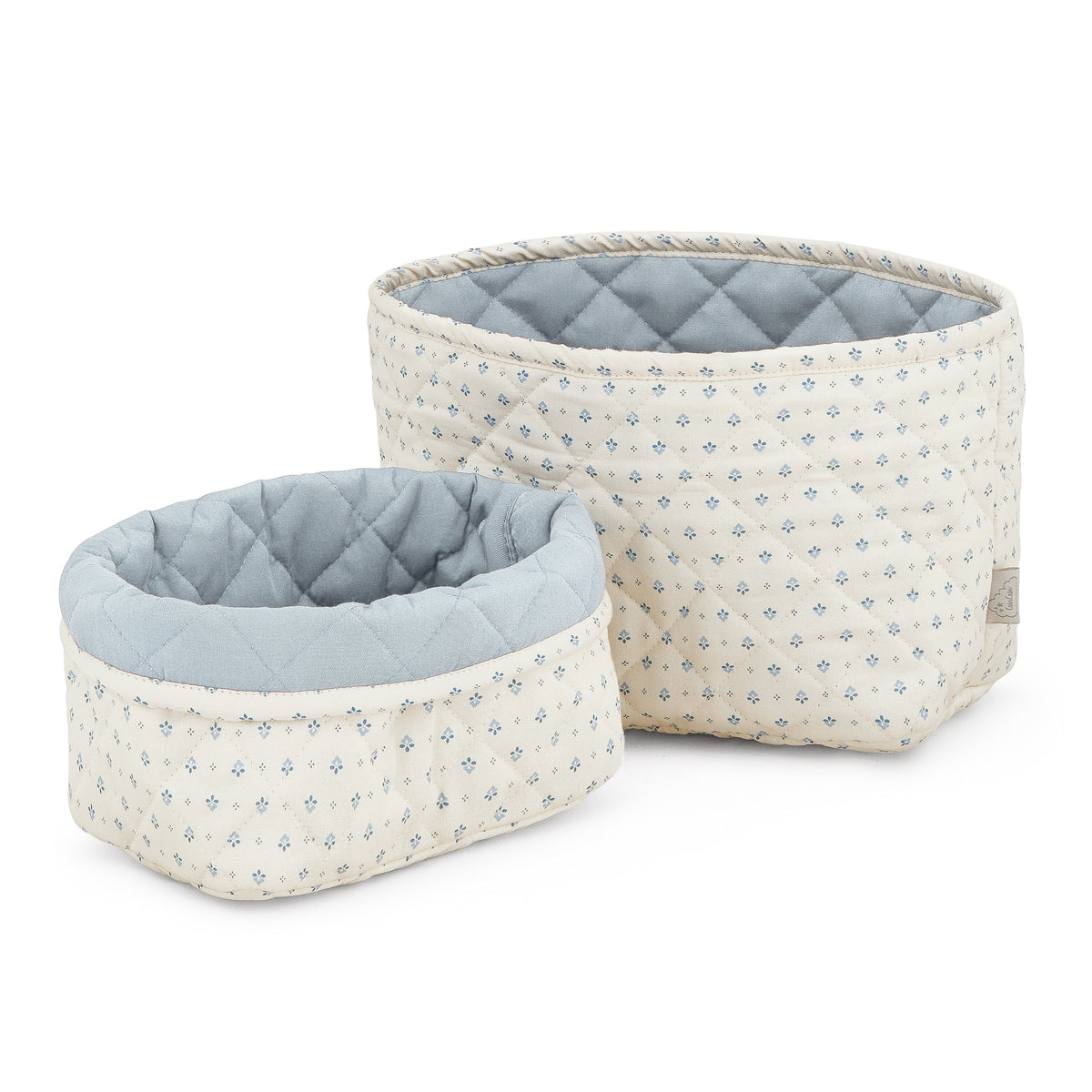 Cam Cam Copenhagen® Quilted Storage Basket, Set of Two OCS Caprice