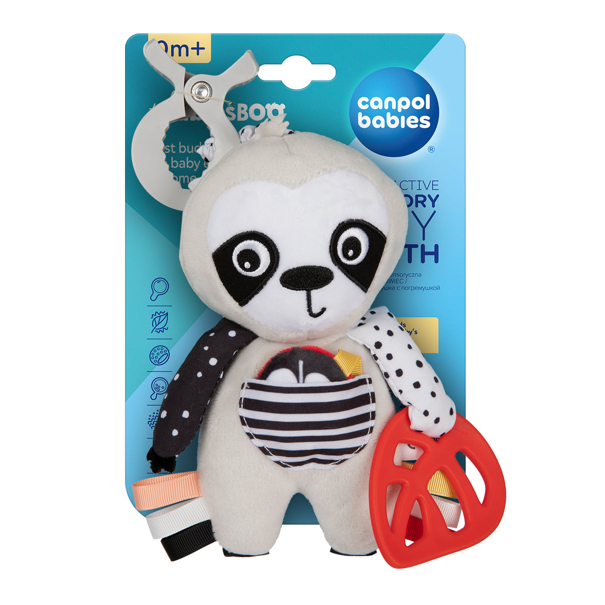 Canpol babies® Activity plush toy BabiesBoo Sloth – slika 5