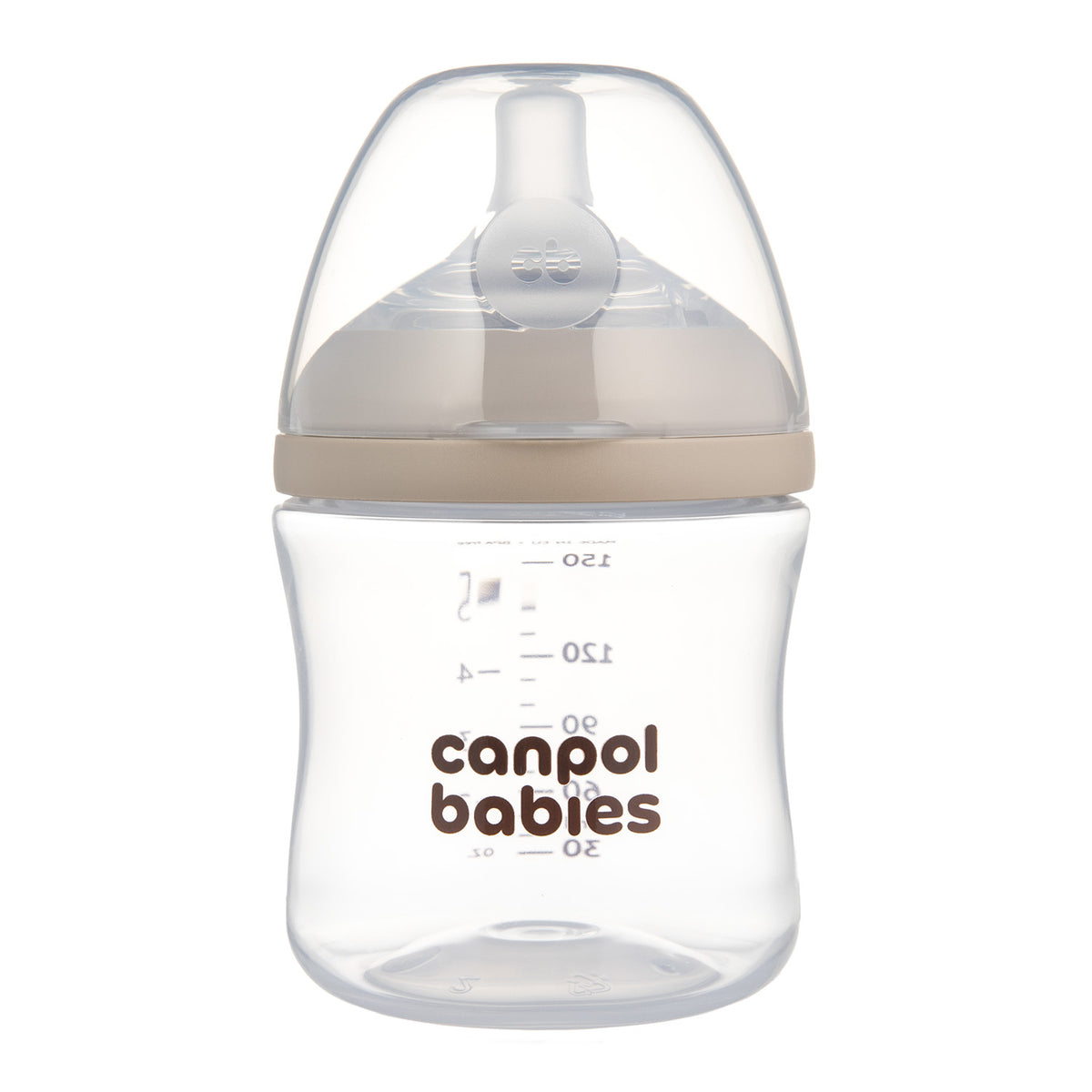 Canpol babies® Anti-colic bottle with two-area teat Natural Shape 150ml