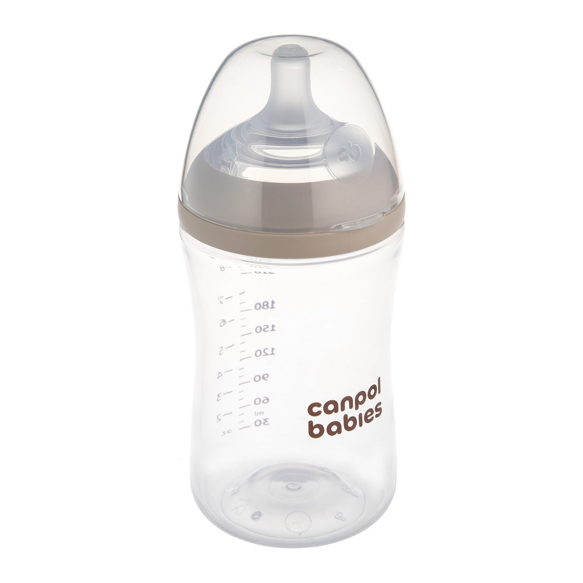 Canpol babies® Anti-colic bottle with dual-flow teat Natural Shape 260ml – slika 2