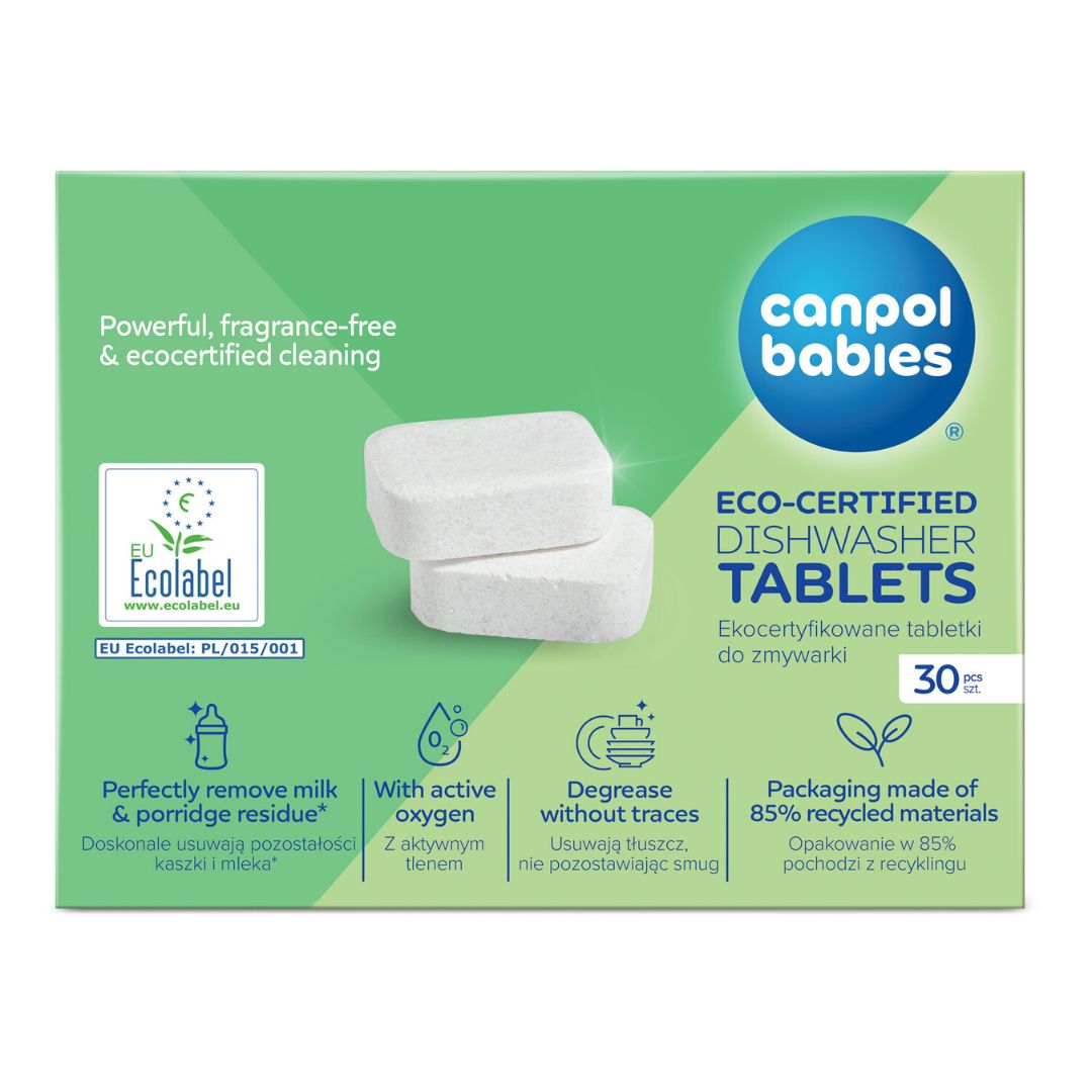Canpol babies® Eco-certified Dishwasher Tablets 30 pcs