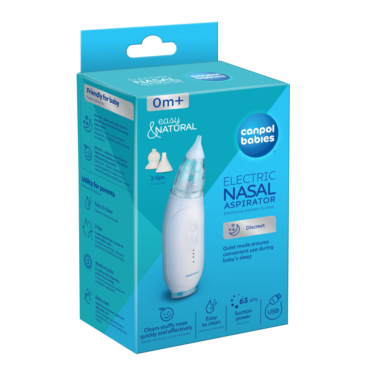 Canpol babies® Electric nasal aspirator (0+m) – slika 3