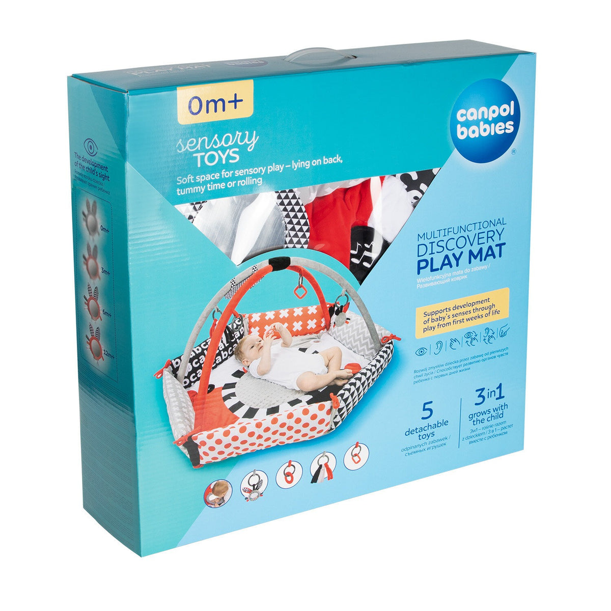 Canpol babies® Play mat Sensory Toys – slika 15