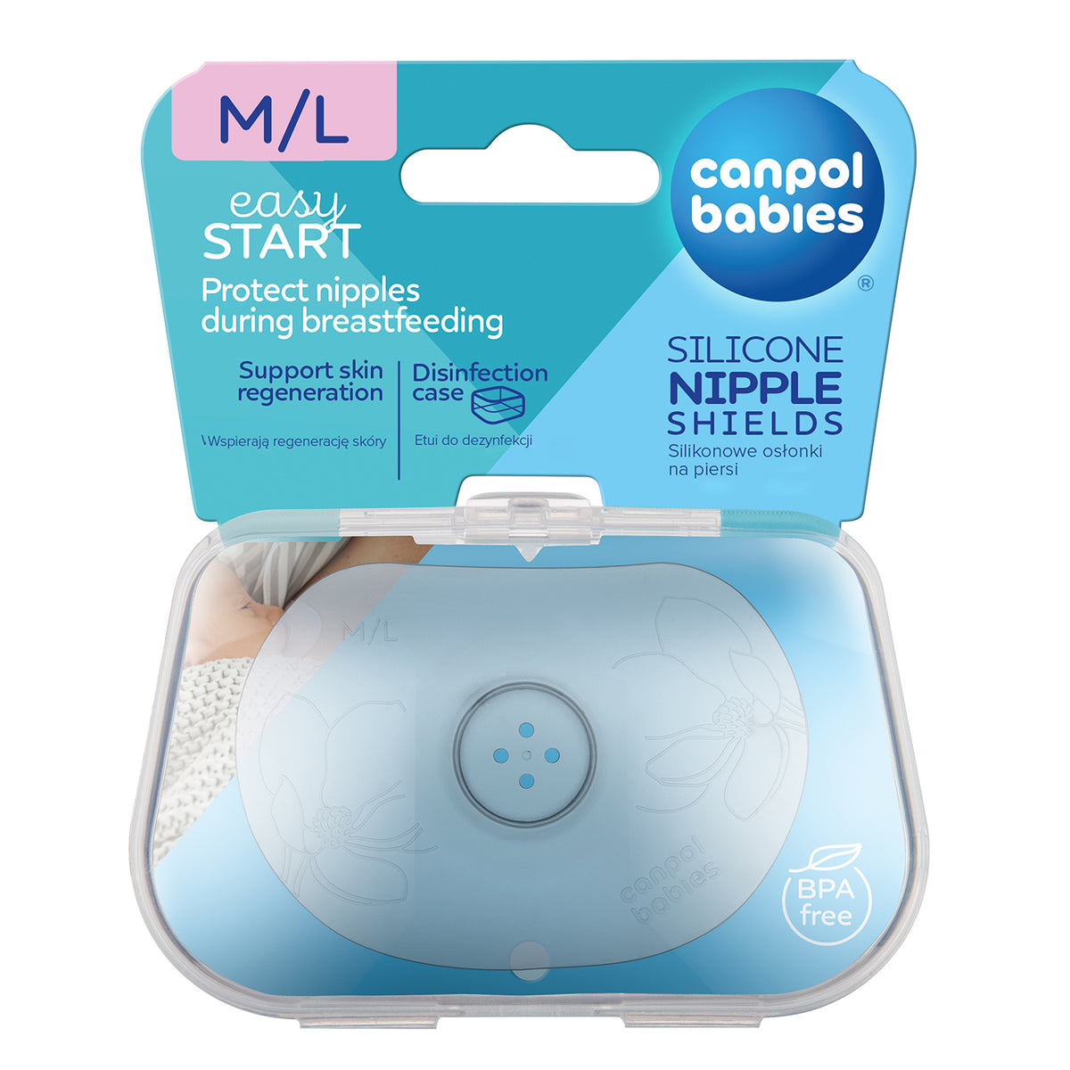 Canpol babies® Breastfeeding pads size M/L 2pcs