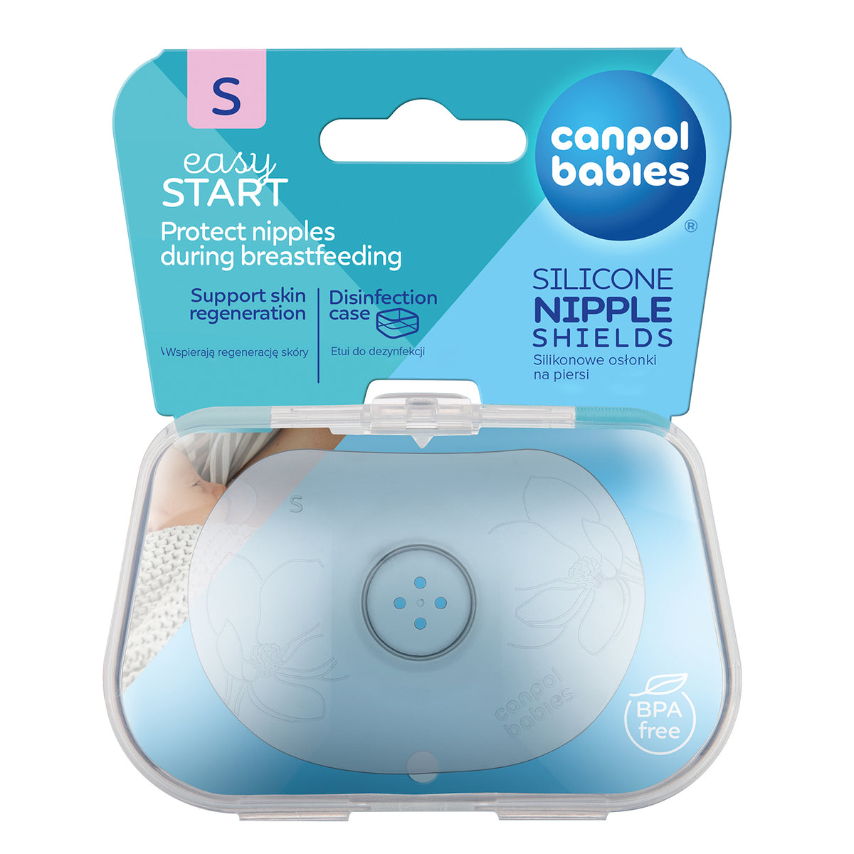 Canpol babies® Breastfeeding nipple shields size S 2pcs