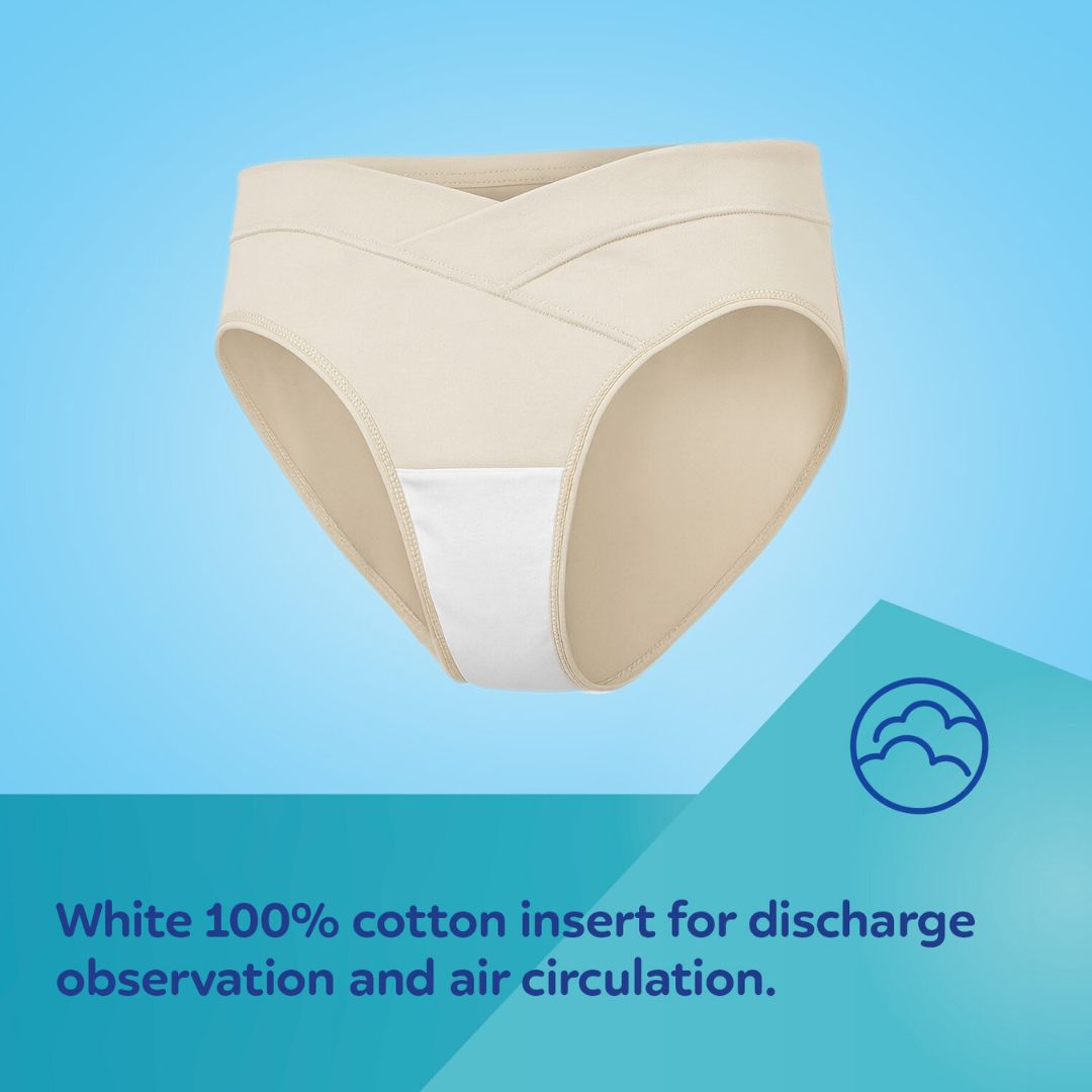 Canpol babies® Maternity Panties Mum Fit with Low Waist 2 pcs – slika 5