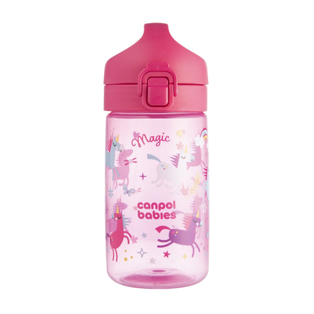 Canpol babies® Water bottle JUNIOR Pink