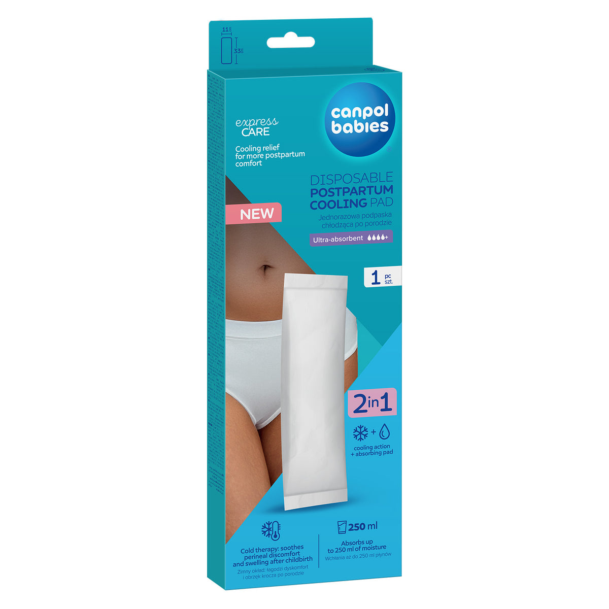 Canpol babies® Postpartum pad with cooling function 1 pc