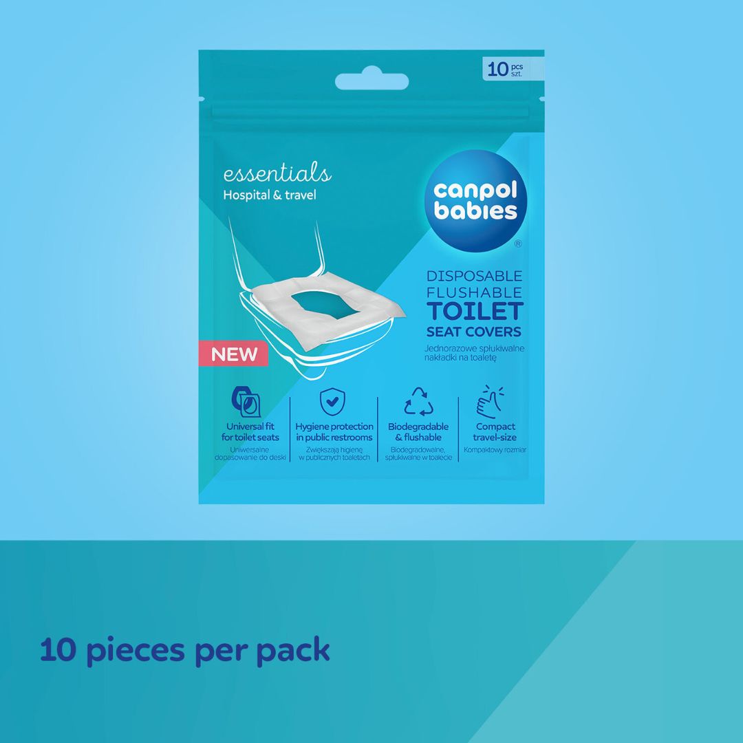 Canpol babies® Disposable Flushable Toilet Seat Covers 10 pcs. – slika 5