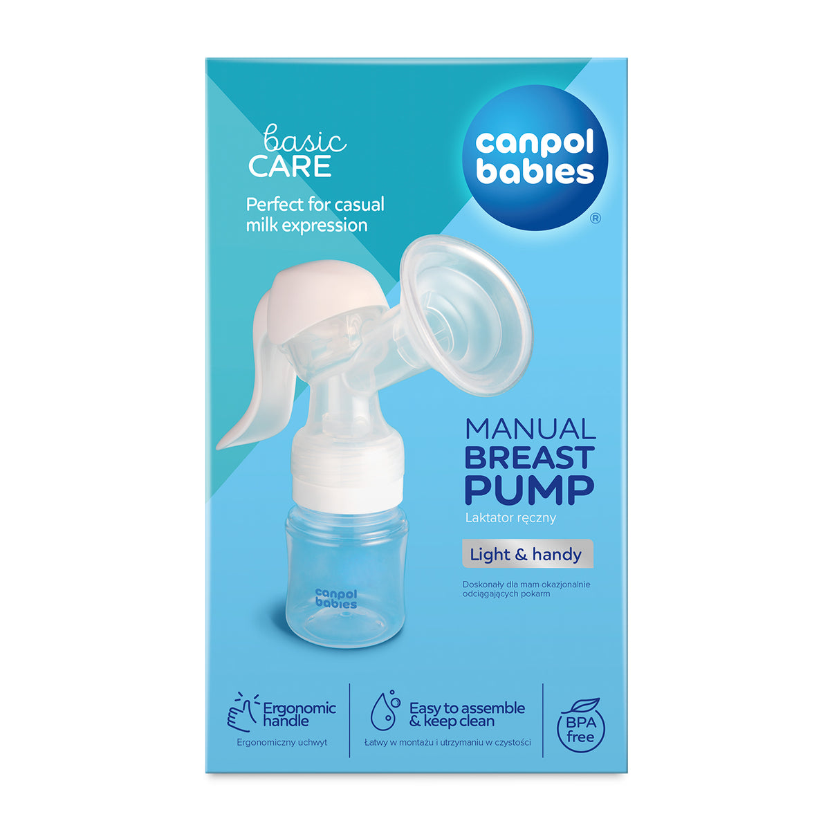Canpol babies® Manual breast pump Basic Light – slika 2