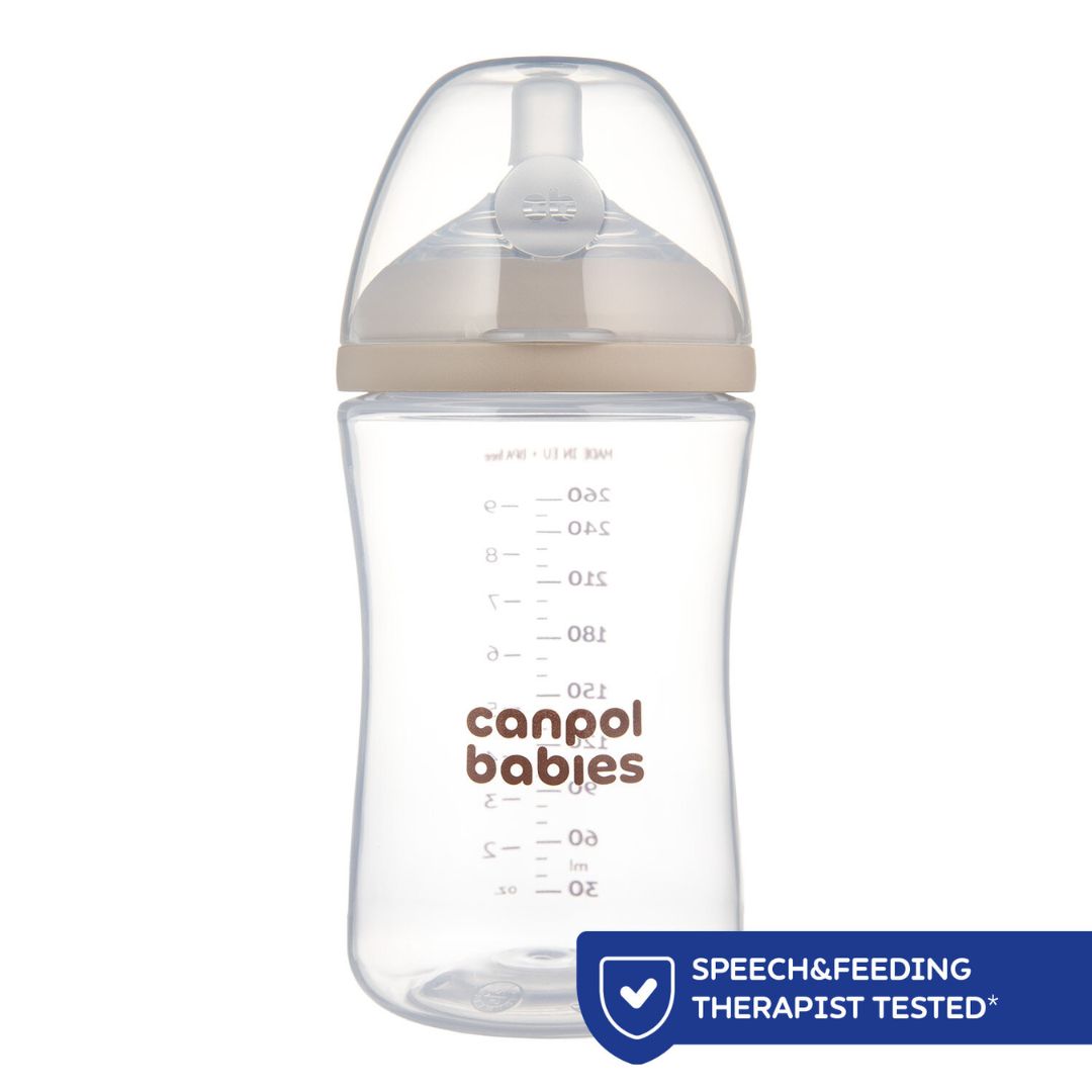 Canpol babies® Twin Pack Natural Shape Bottle 260 ml