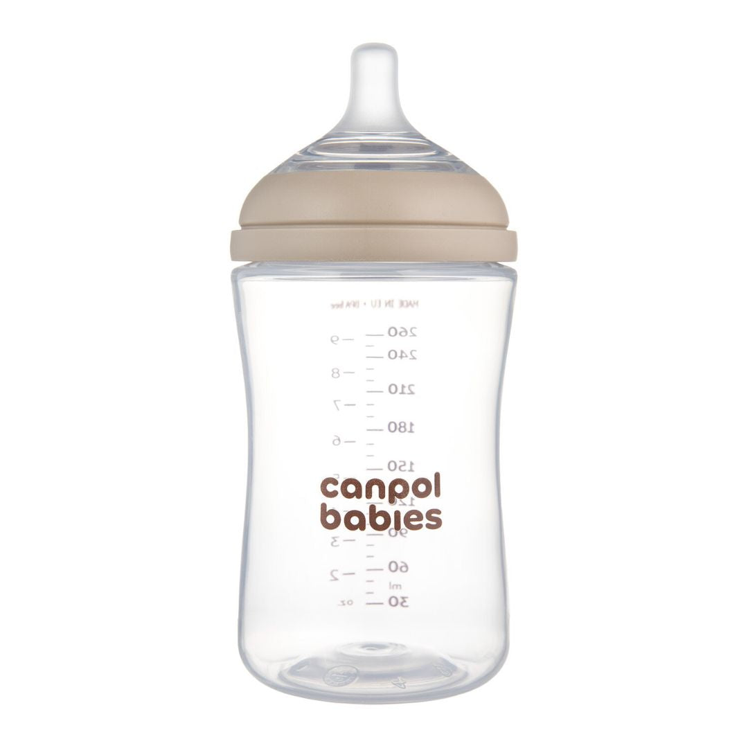 Canpol babies® Twin Pack Natural Shape Bottle 260 ml – slika 2