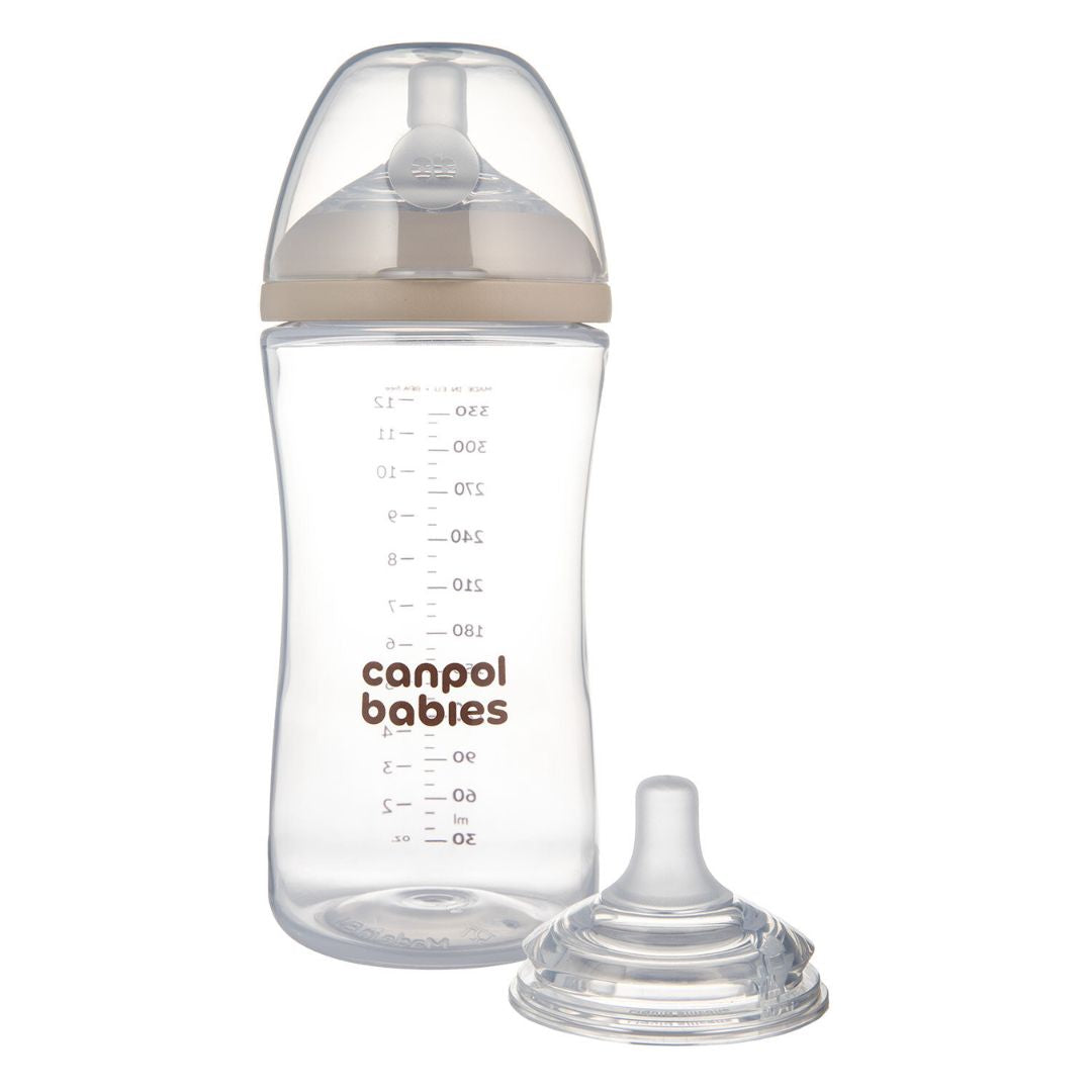 Canpol babies® Twin Pack Natural Shape Bottle 260 ml – slika 4