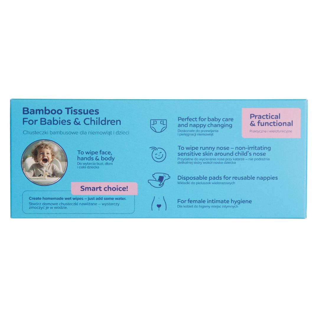 Canpol babies® Dry Bamboo Wipes for Babies and Children 100 pcs. – slika 2