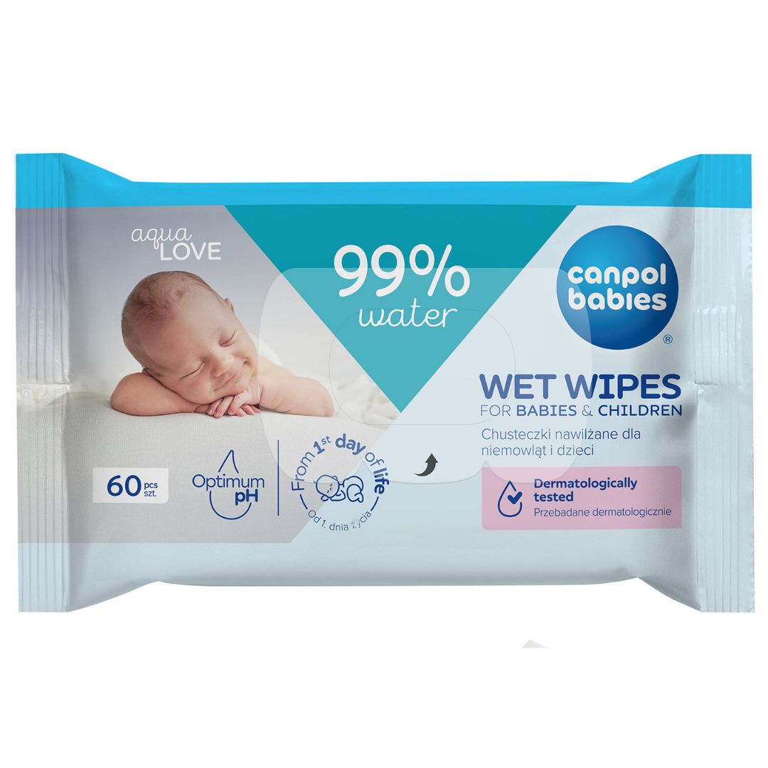Canpol babies® Canpol babies Wet Wipes for Babies & Children 60 pcs – slika 2