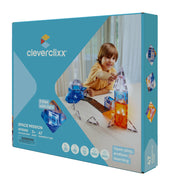 Cleverclixx® Magnetic Tiles Space Mission Pack 47 pieces