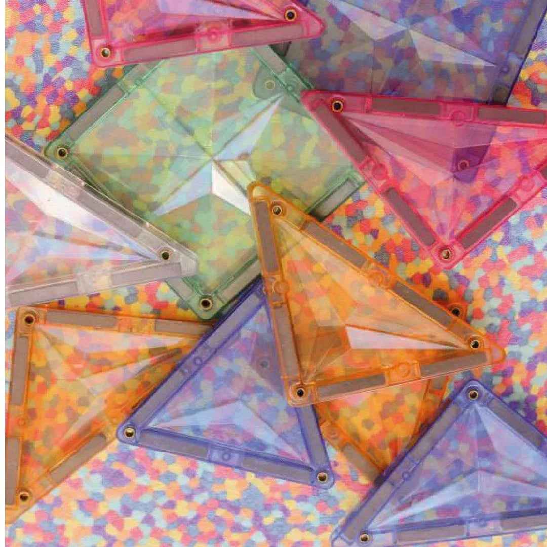Cleverclixx® Magnetne ploščice Petite Pack Pastel 36 kos Cleverclixx