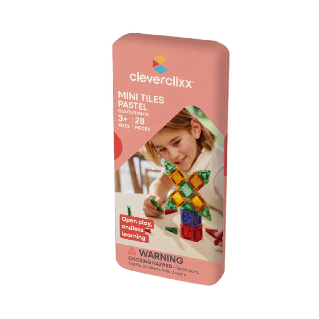 Cleverclixx® Mini Tiles Pack Pastel 28 pcs