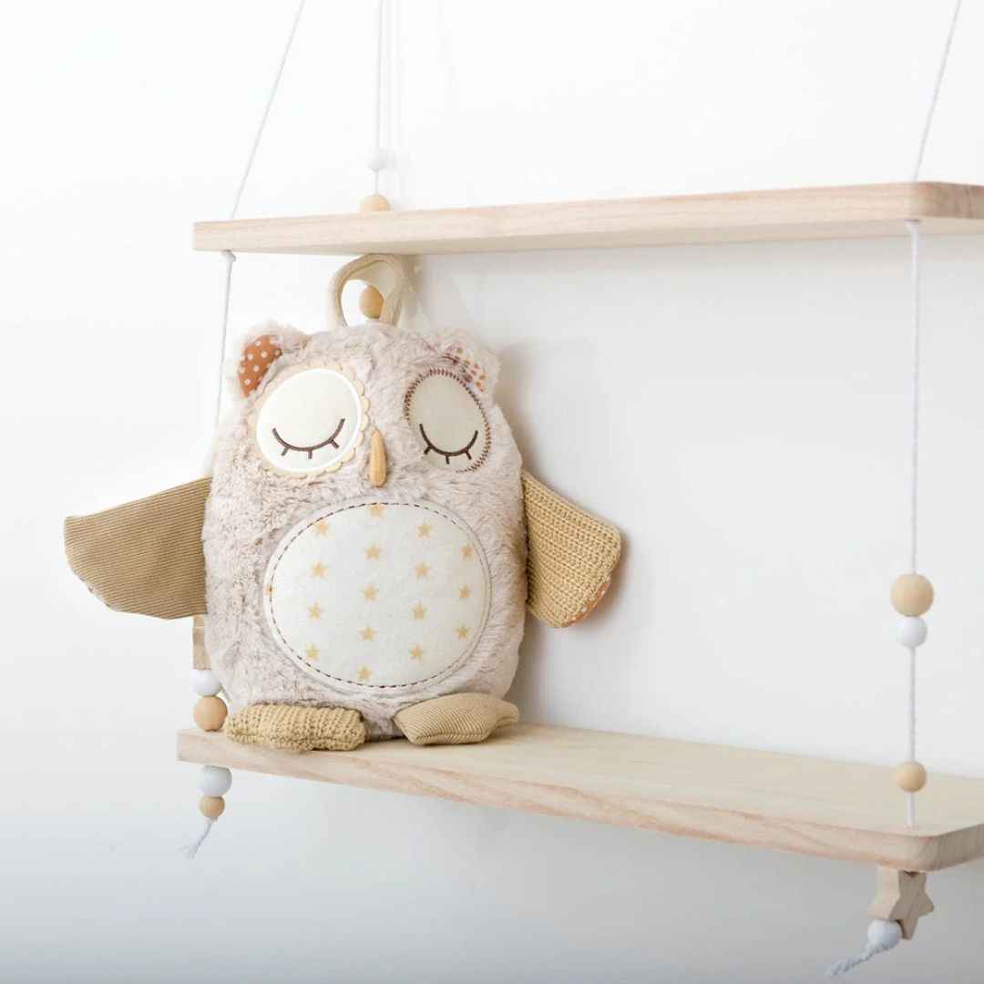 Cloud B® Speča sovica s pomirjujočimi zvoki in senzorjem Nighty Night Owl Cloud B