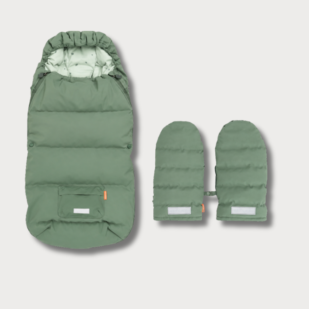 <h1>Done by deer® Zimska sada pro kočárek Green</h1>