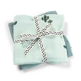 Done by Deer® Muslin Cloth Set Lalee Blue 65x65