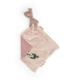 Done by Deer® Comfort Blanket with Pacifier Clip Raffi Powder