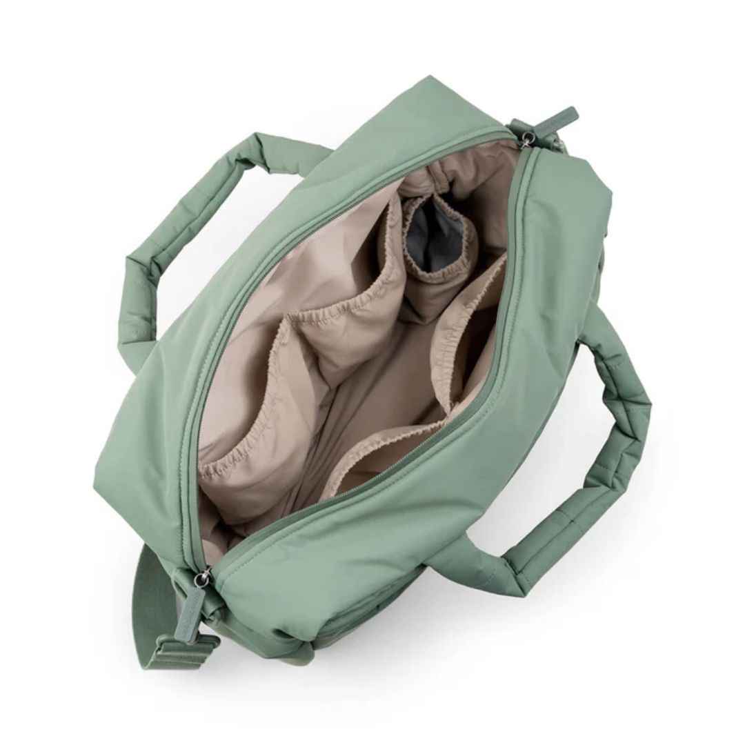 Done by Deer® Previjalna torba Quilted Green Done by Deer