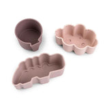 Done by Deer® Set of 3 silicone molds Happy clouds Powder