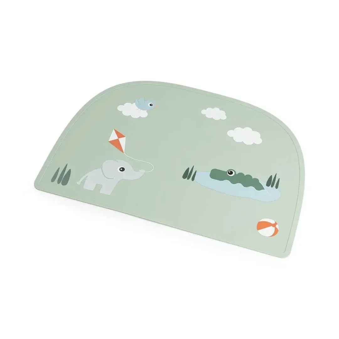 Done by Deer® Silikonska podloga Playground Green Done by Deer