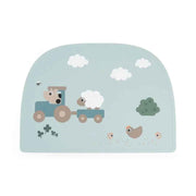 Done by Deer® Silikonska podloga Tiny farm Blue Done by Deer
