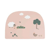 Done by Deer® Silicone Placemat Tiny Farm Powder