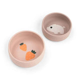 Done by Deer® Silicone bowl Pigee Powder 2 pcs