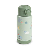 Done by Deer® Thermo bottle with straw 340 ml Playground Green