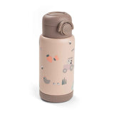 Done by Deer® Thermo bottle with straw 340 ml Tiny farm Powder