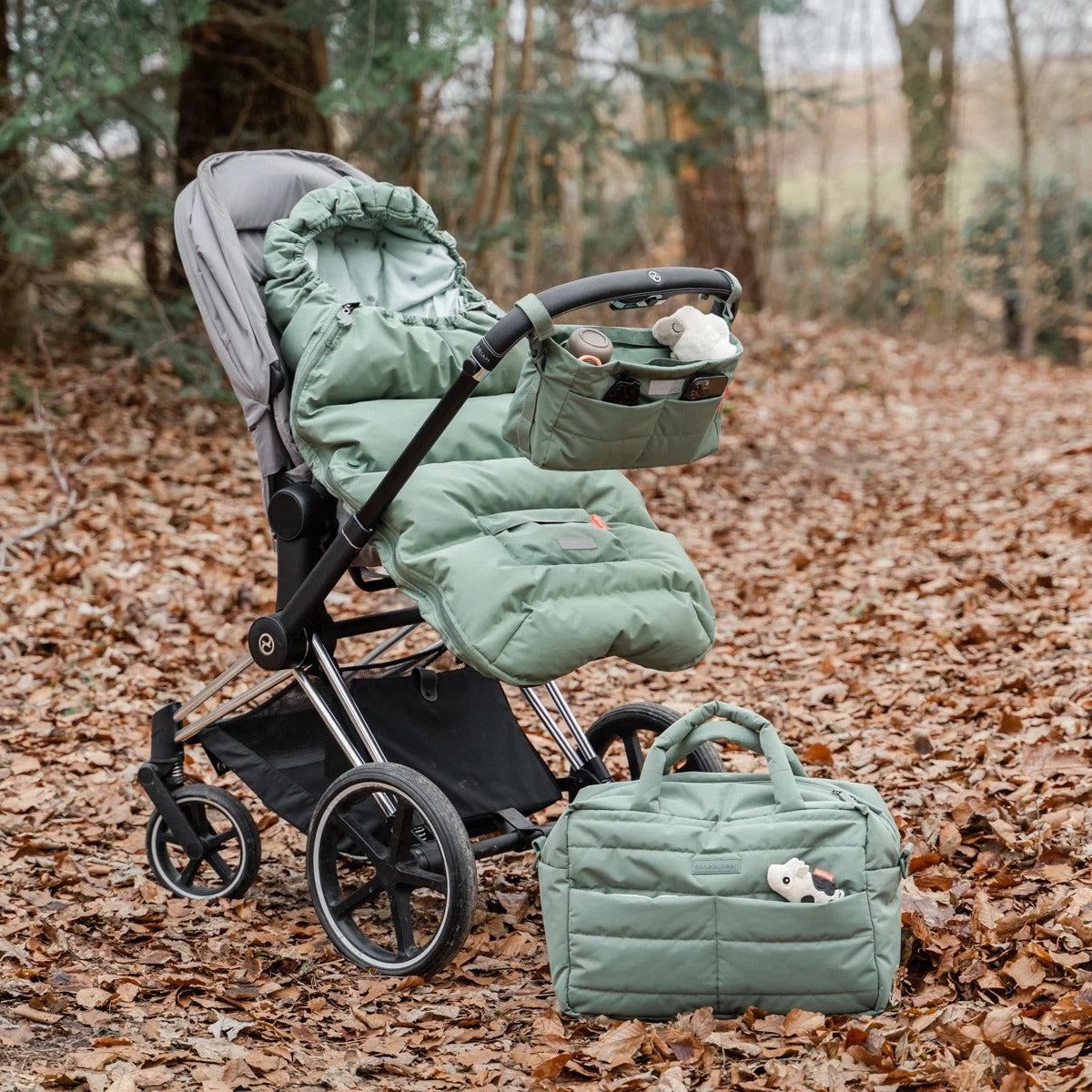 Done by Deer® Footmuff winter  Green – slika 13