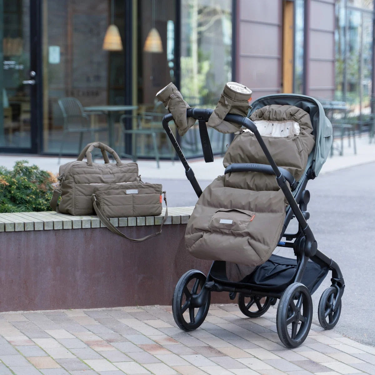 Done by Deer® Footmuff winter  Taupe – slika 15