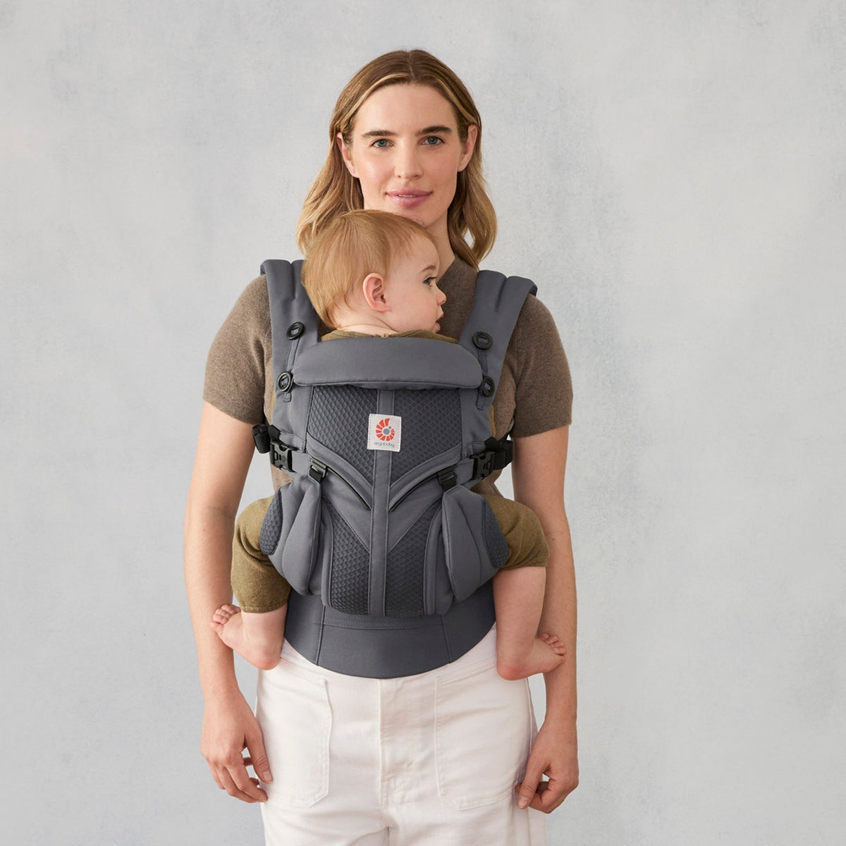 Ergobaby® Carrier Omni Classic Mesh Charcoal Grey – slika 4