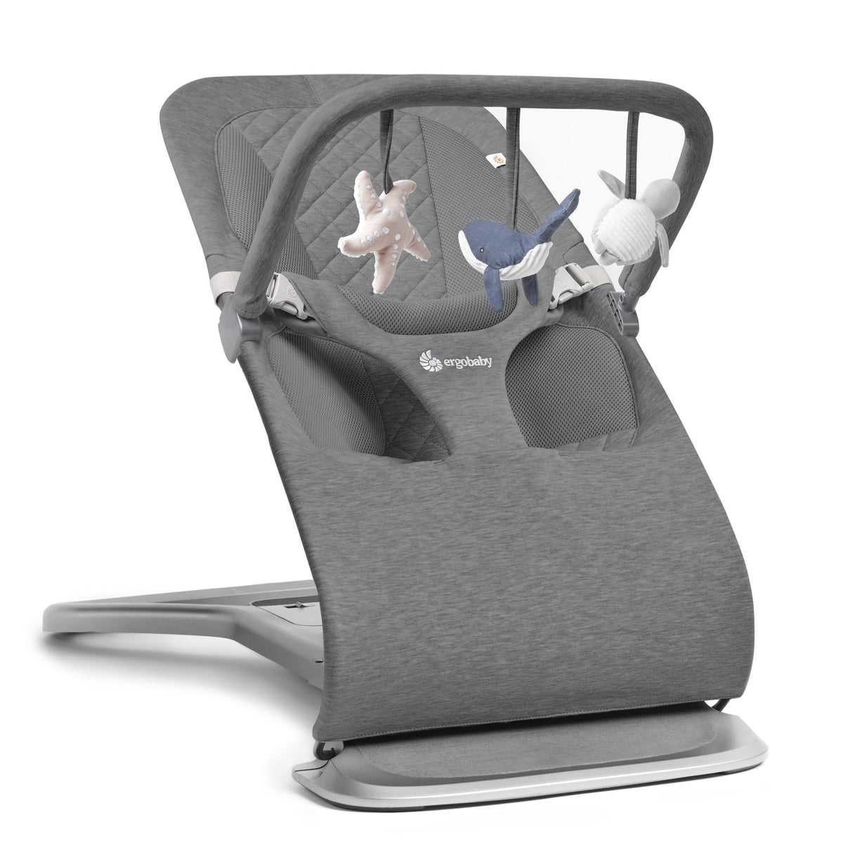 Ergobaby® Evolve Lok with Toys Ocean Wonders Charcoal Grey – slika 3
