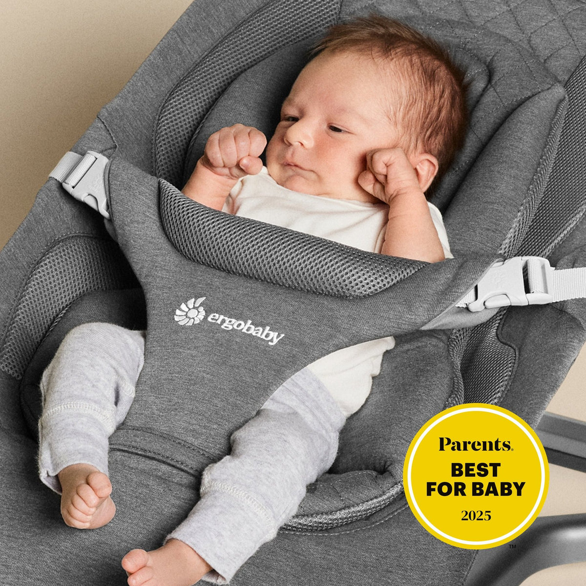 Ergobaby® Evolve Bouncer 3v1 Charcoal Grey – slika 10