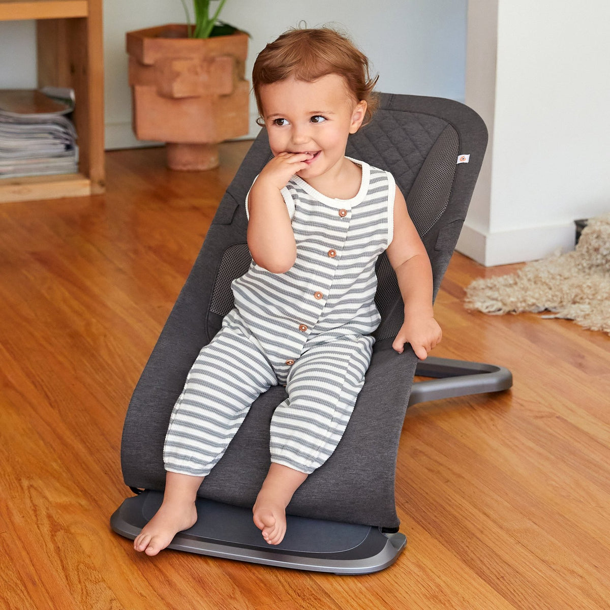 Ergobaby® Evolve Bouncer 3v1 Charcoal Grey – slika 11