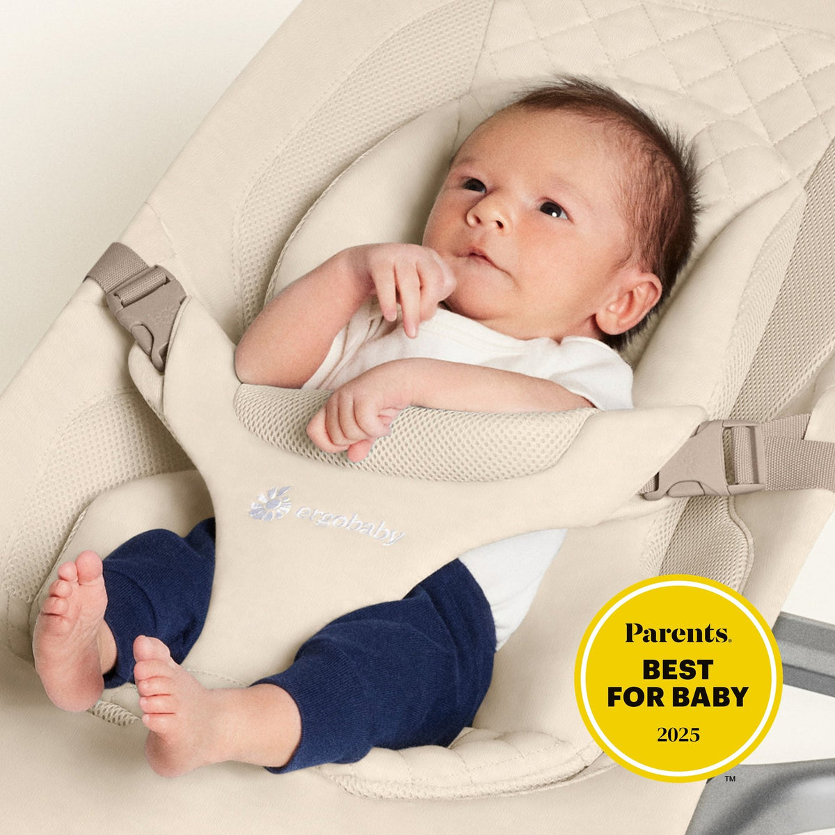 Ergobaby® Evolve Bouncer 3v1 Cream – slika 10