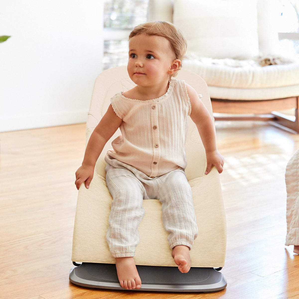Ergobaby® Evolve Bouncer 3v1 Cream – slika 11