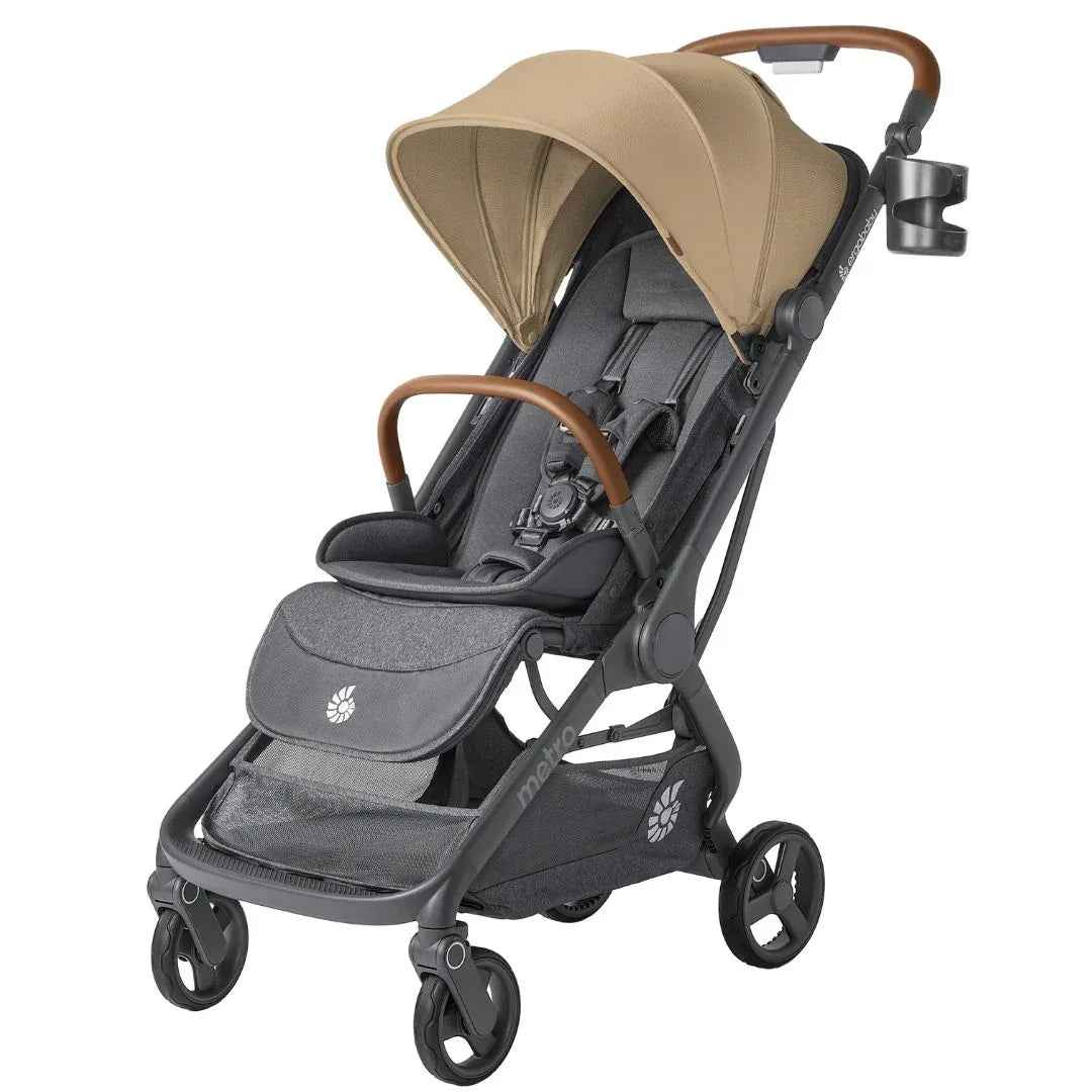 Ergobaby® Kompaktni mestni voziček Metro 3 Deluxe Camel Ergobaby
