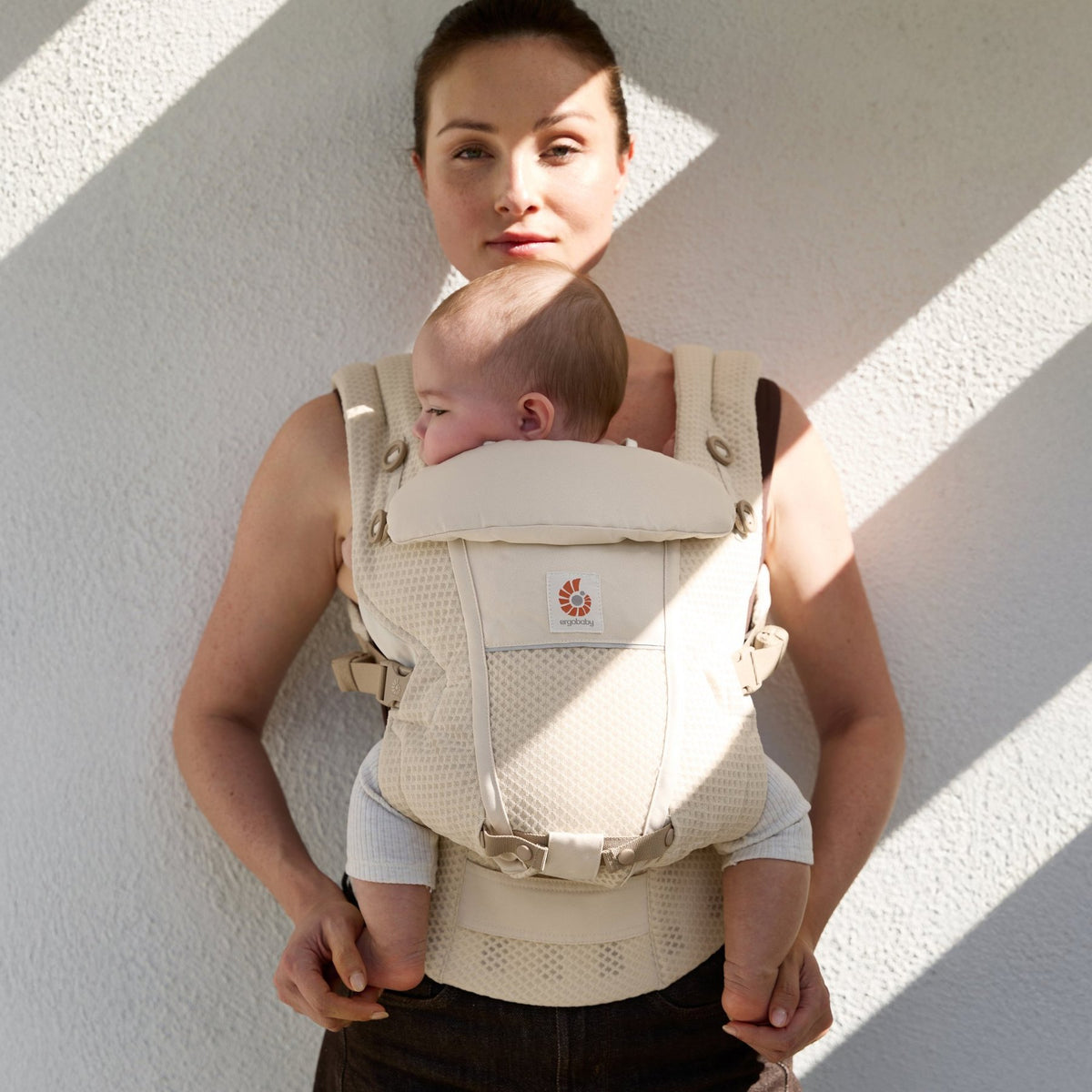 Ergobaby® Baby Carrier Adapt Soft Flex Mesh Natural Beige – slika 11