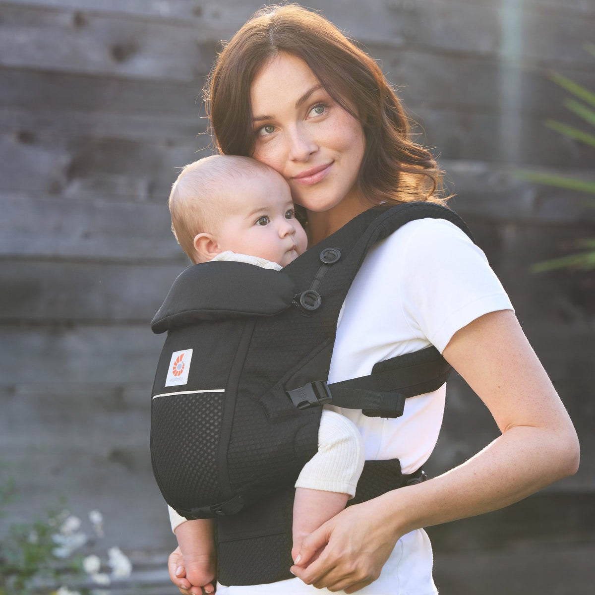 Ergobaby® Baby Carrier Adapt Soft Flex Mesh Onyx Black – slika 11