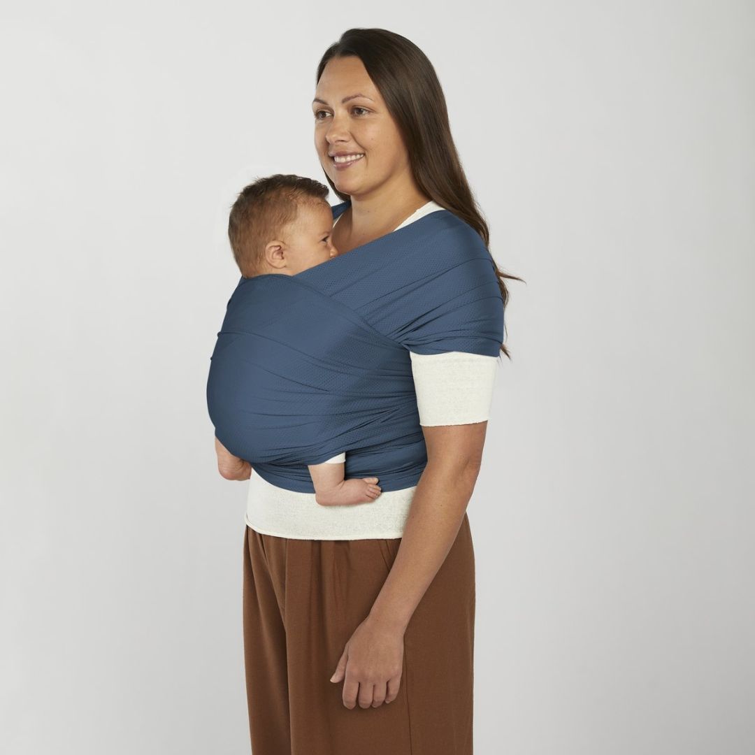 Ergobaby® Carrier Aura Wrap Sustainable Mesh Twilight Navy