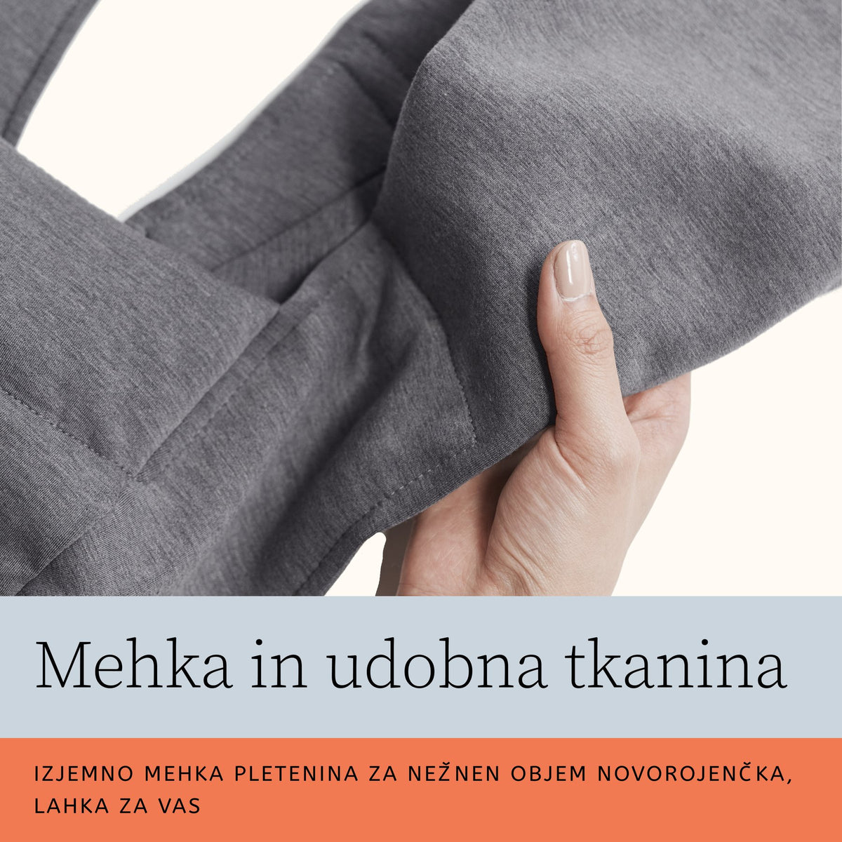 Ergobaby® Carrier Embrace Pure Black – slika 9