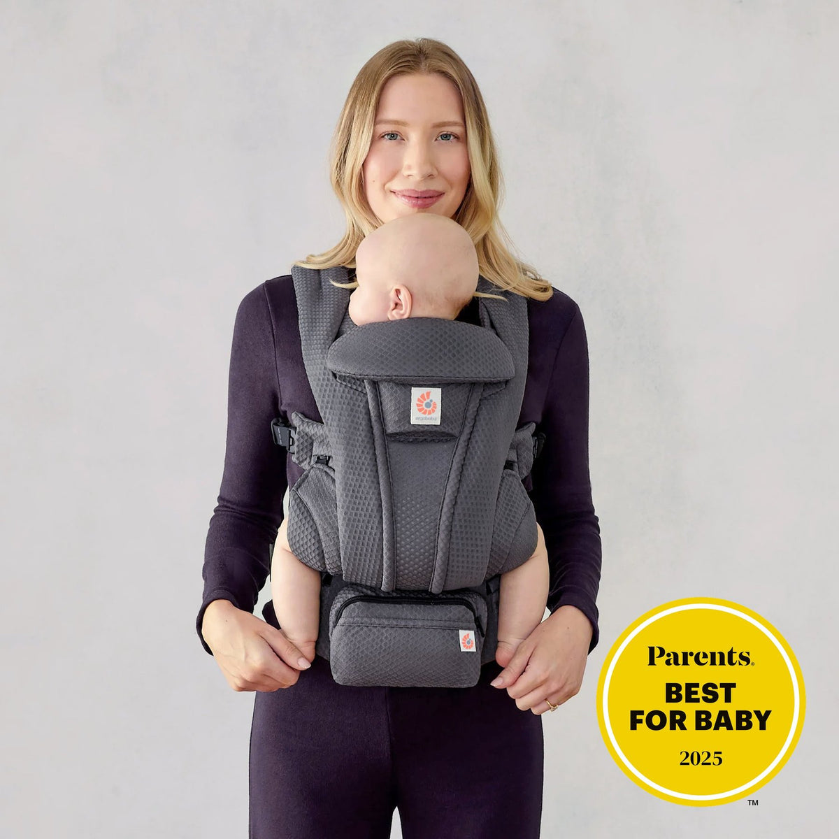 Ergobaby® Baby Carrier Omni Deluxe Mesh Graphite Grey – slika 5