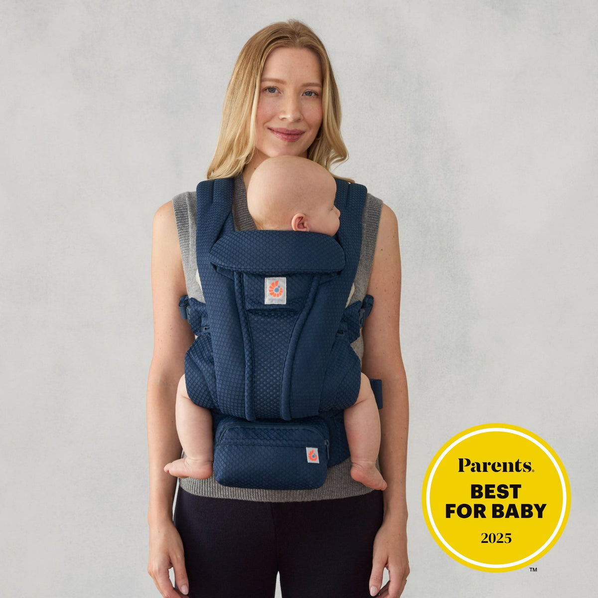Ergobaby® Omni Deluxe Mesh Midnight Blue Carrier – slika 5